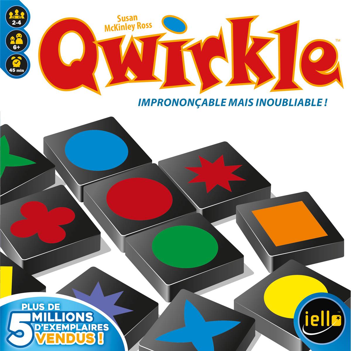 Qwirkle, un jeu de société au nom imprononçable mais inoubliable ! - Plus  de mamans